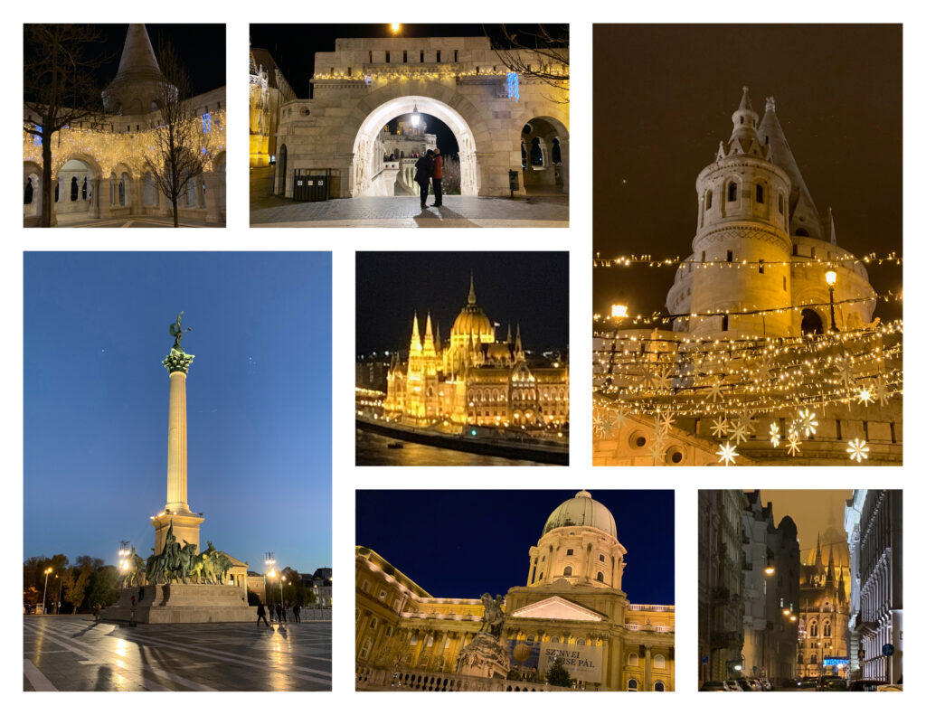 Beautiful Budapest by night