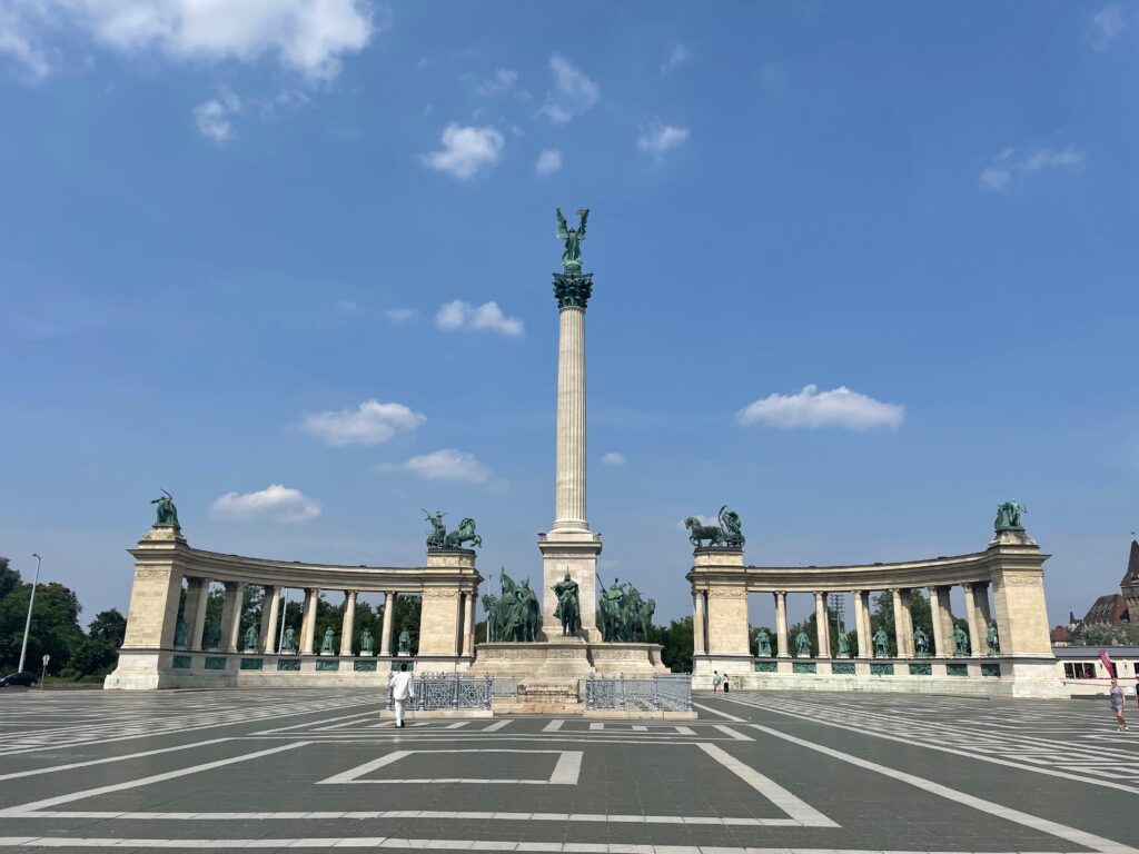 Heroes square, Budapest