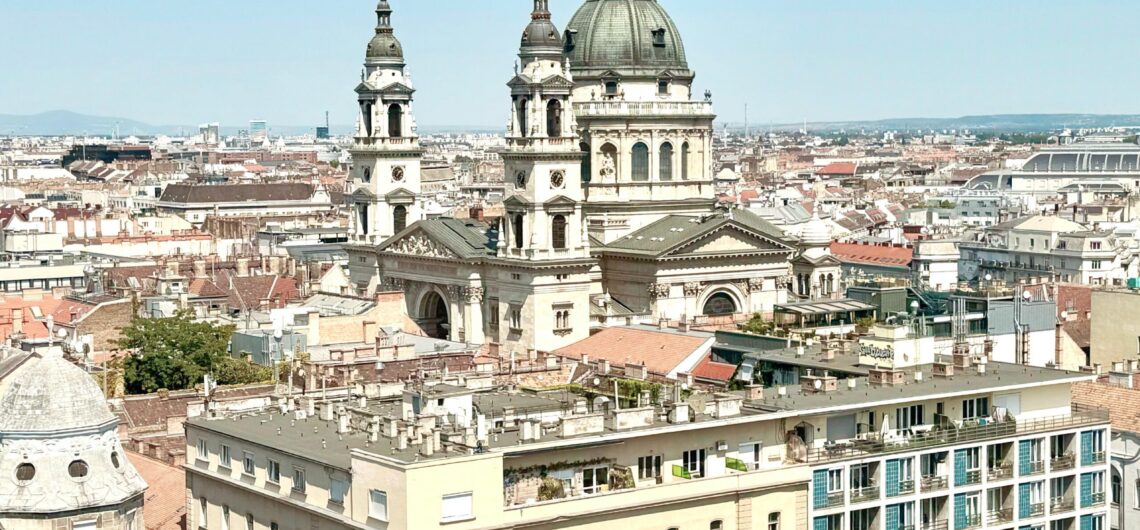 Beautiful Budapest perspectives: St. Stephen's Basilica