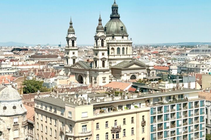 Beautiful Budapest perspectives: St. Stephen's Basilica