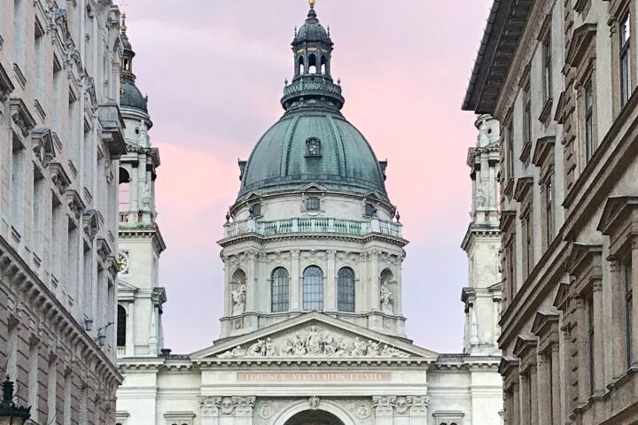 Beautiful Budapest perspectives: St. Stephen's Basilica