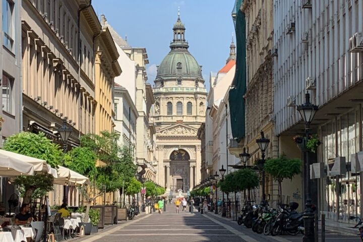 Beautiful Budapest perspectives: St. Stephen's Basilica