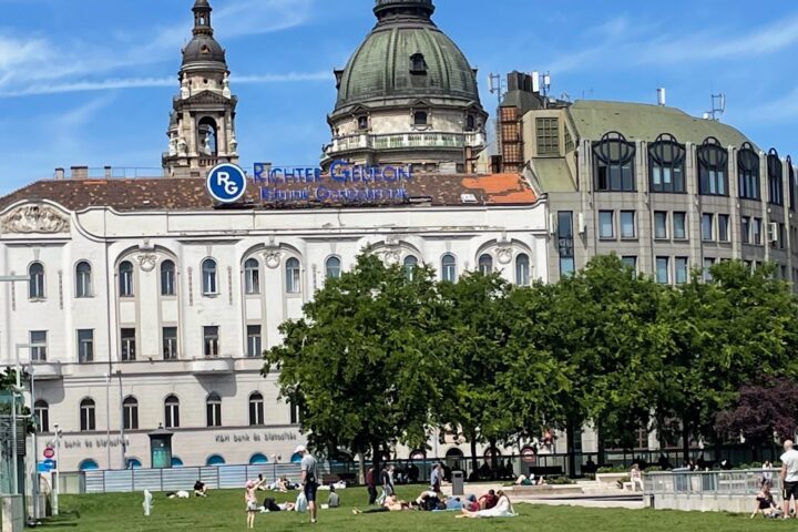 Beautiful Budapest perspectives: St. Stephen's Basilica