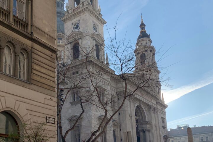 Beautiful Budapest perspectives: St. Stephen's Basilica