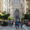 Walking towards St. Stephen's Basilica on one of my favourite Budapest walking tour routes.