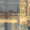 Budapest reflections of the Hungarian Parliament in a glass façade