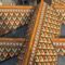 Colourful Zsolnay tiles on the Matthias Church roof